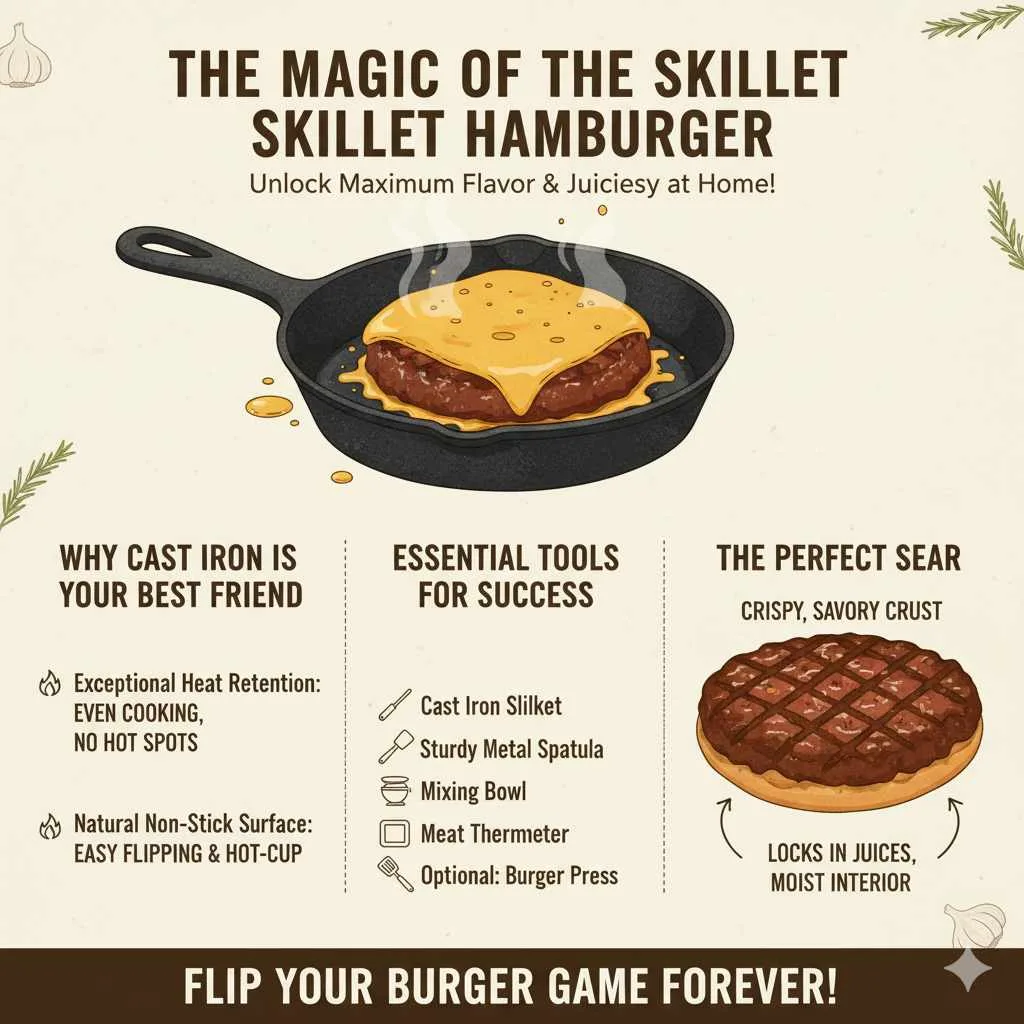 The Magic of the Skillet Hamburger