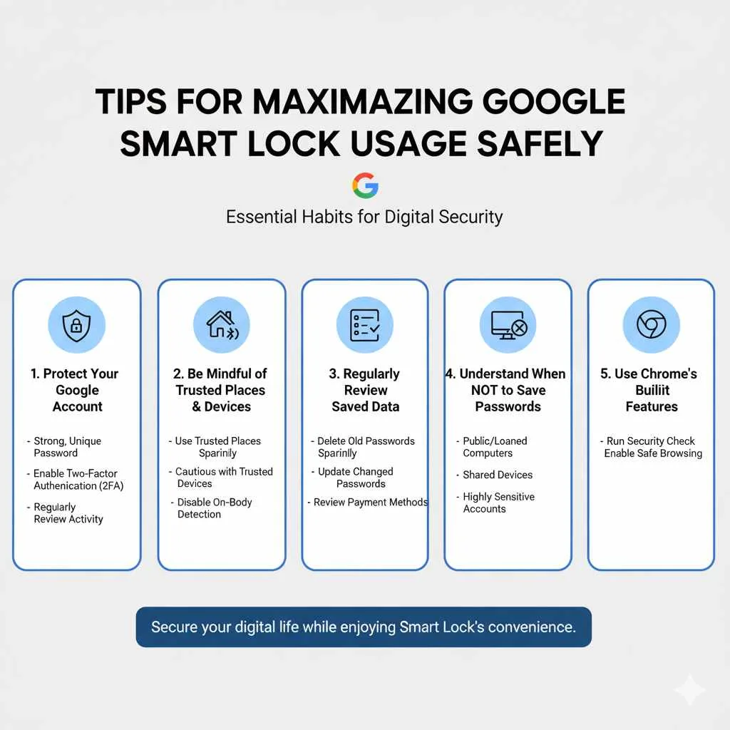 Tips for Maximizing Google Smart Lock Usage Safely
