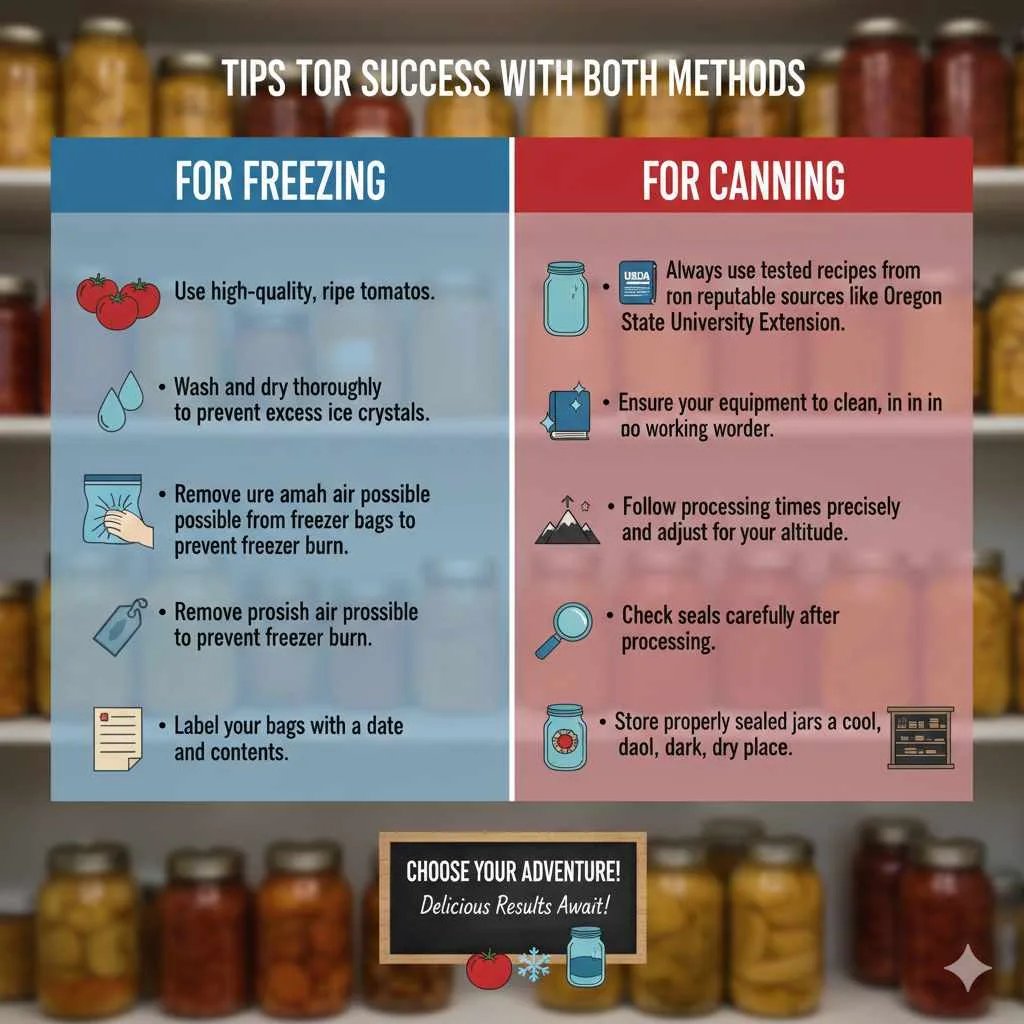 Tips for Success with Both Methods