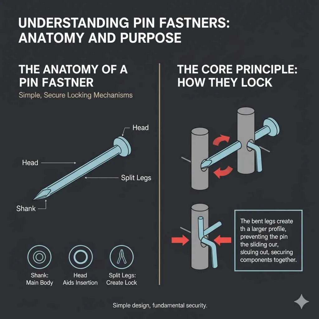 Understanding Pin Fasteners: Anatomy and Purpose