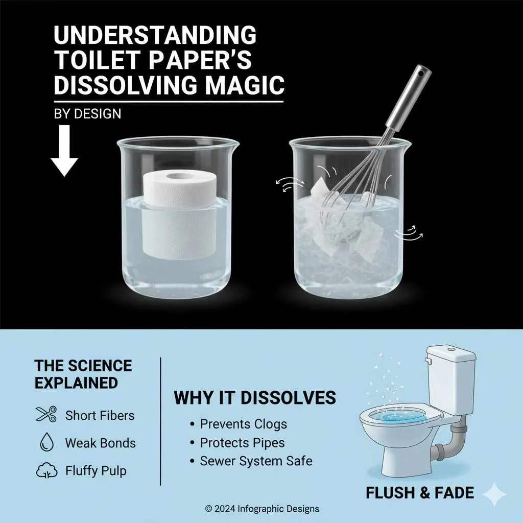 Understanding Toilet Paper's Dissolving Magic