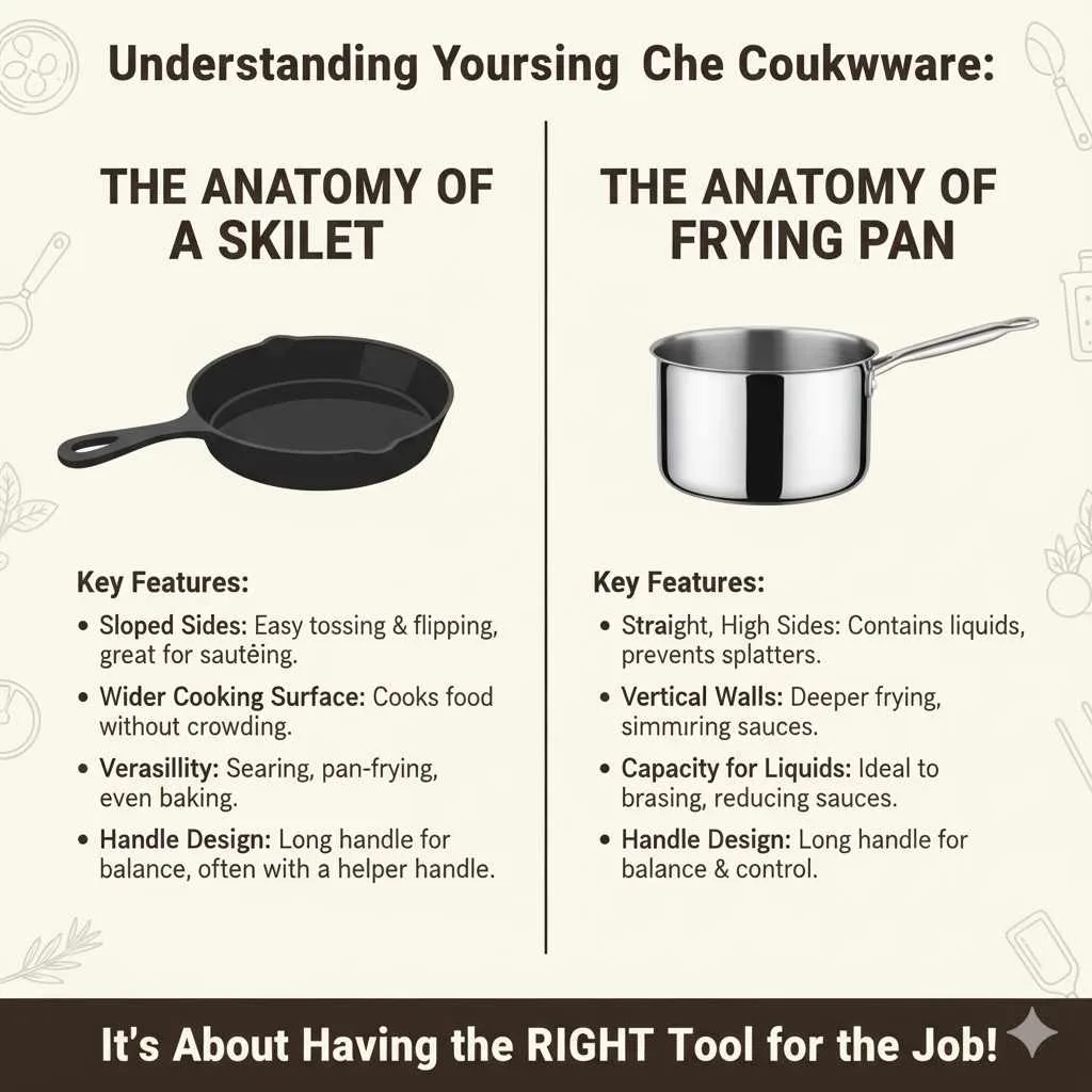 Understanding Your Cookware: Skillet vs. Frying Pan