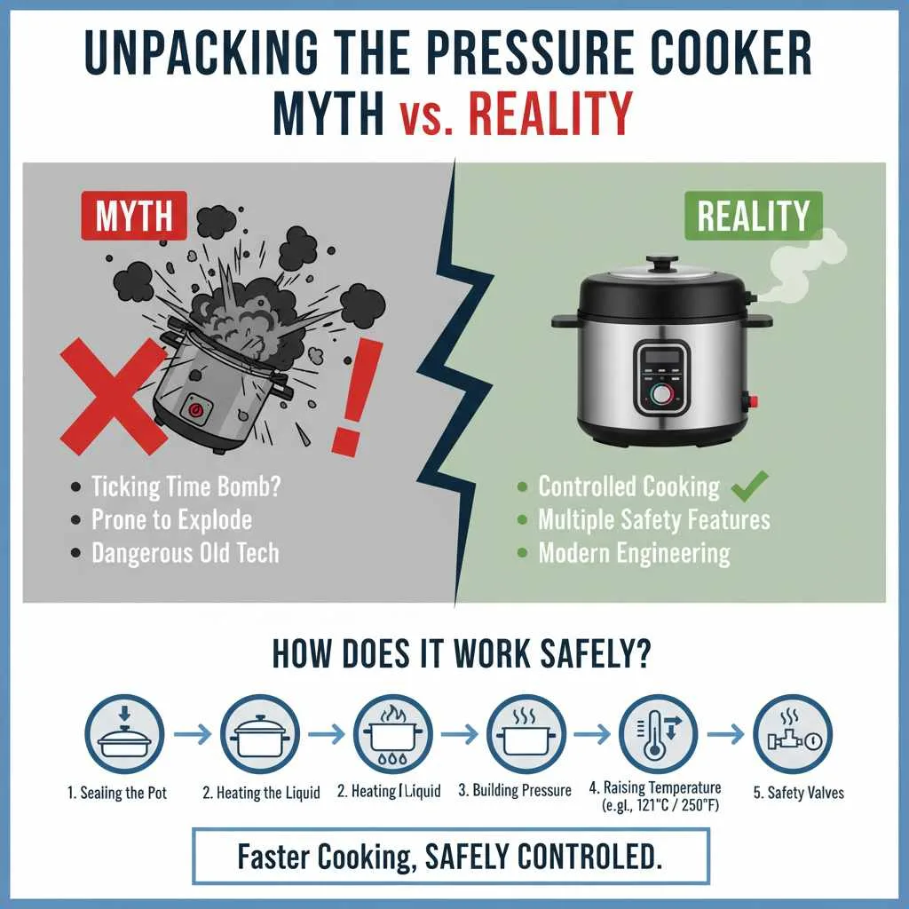 Unpacking the Pressure Cooker: Myth vs. Reality