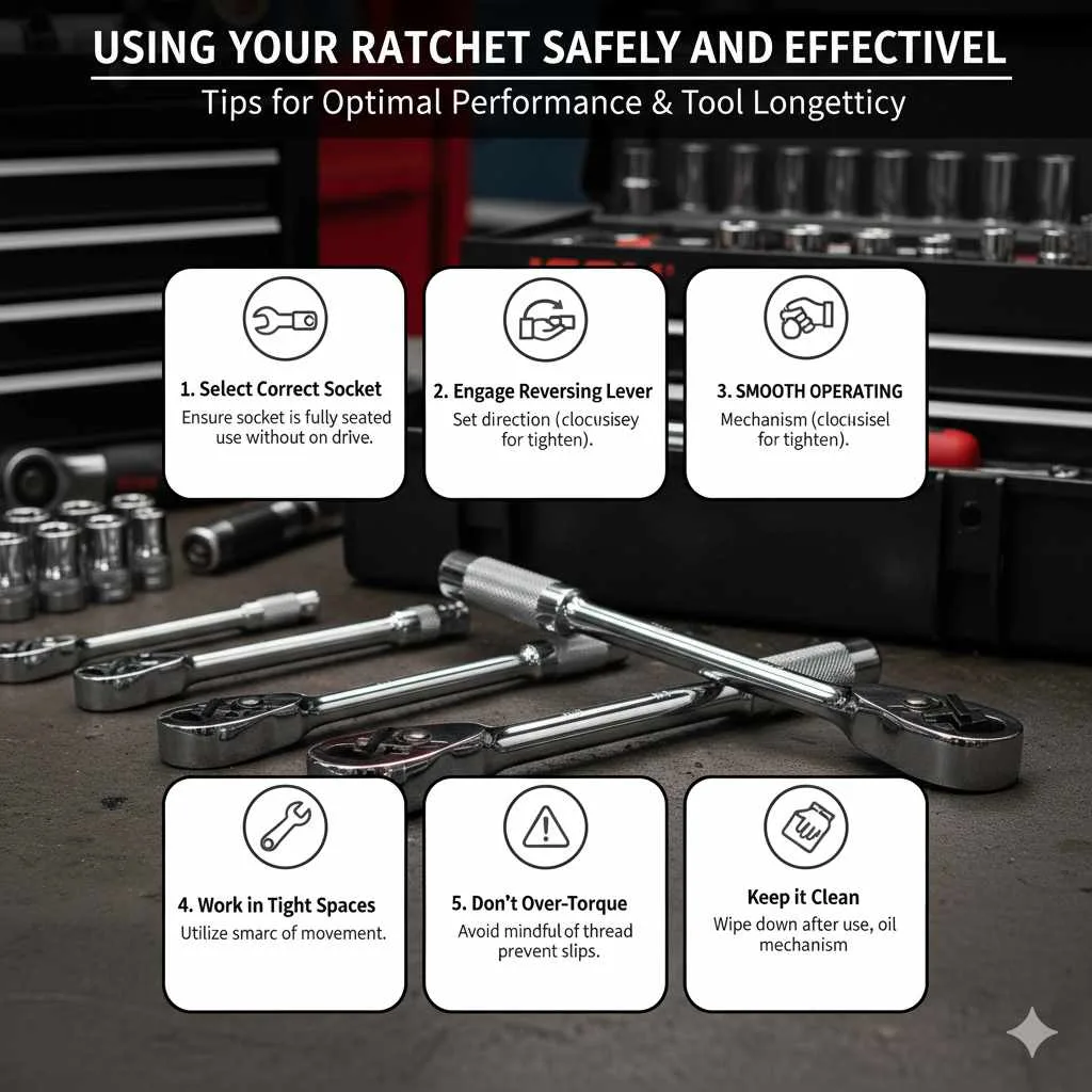 Using Your Ratchet Safely and Effectively