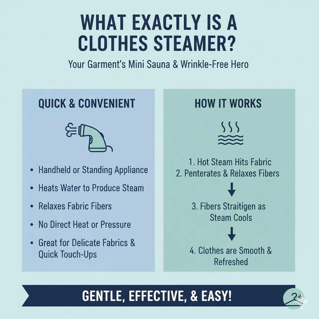 What Exactly is a Clothes Steamer?