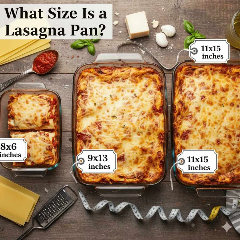 What Size Is a Lasagna Pan?