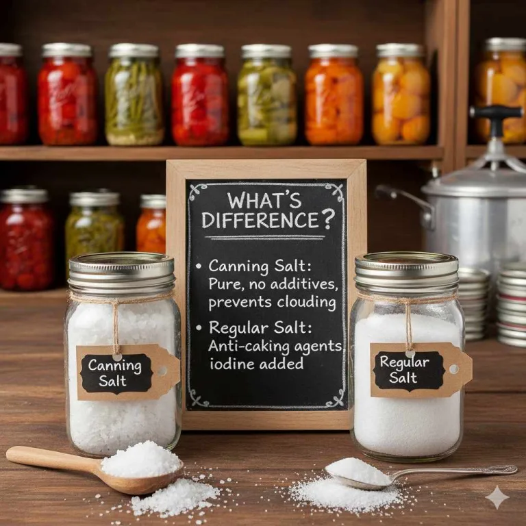 What's The Difference Between Canning Salt and Regular Salt
