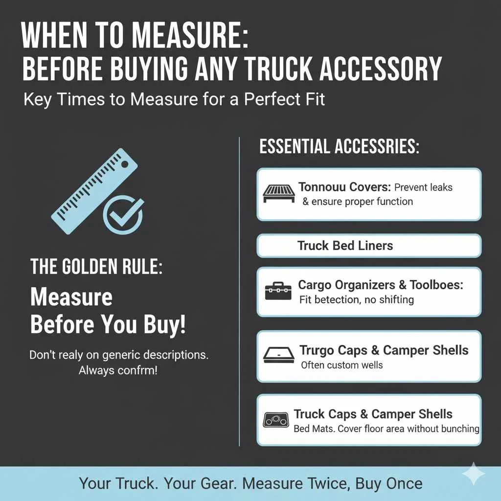 When to Measure: Before Buying Any Truck Accessory