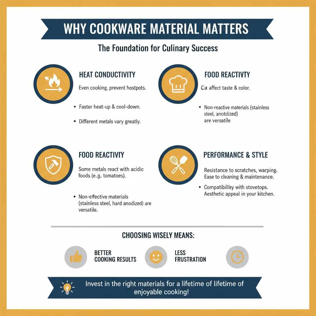 Why Cookware Material Matters