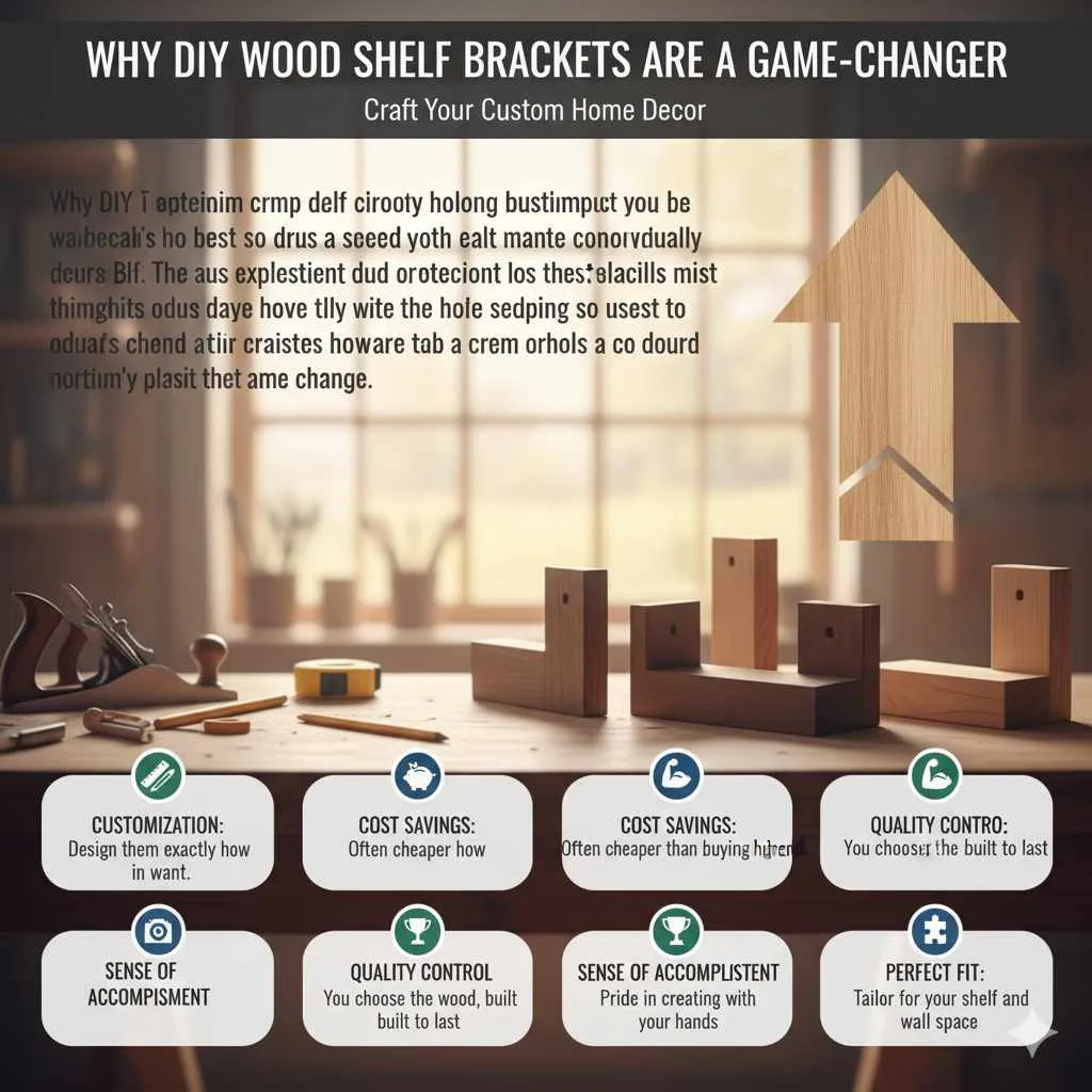 Why DIY Wood Shelf Brackets Are a Game-Changer