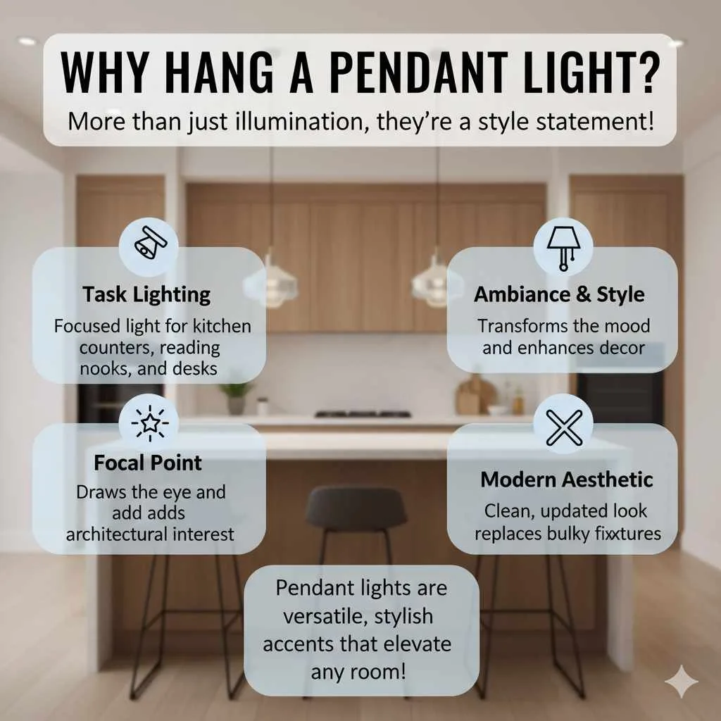 Why Hang a Pendant Light?