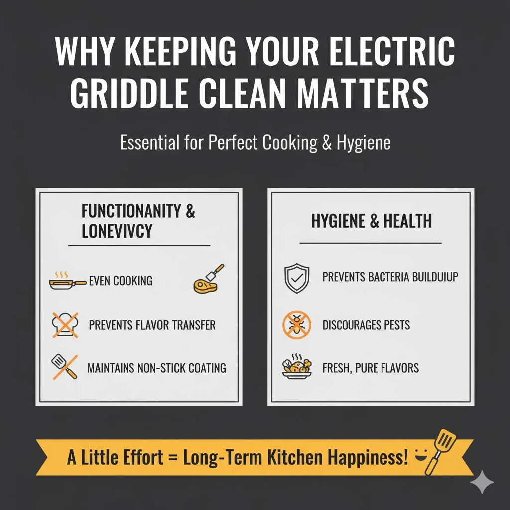 Why Keeping Your Electric Griddle Clean Matters