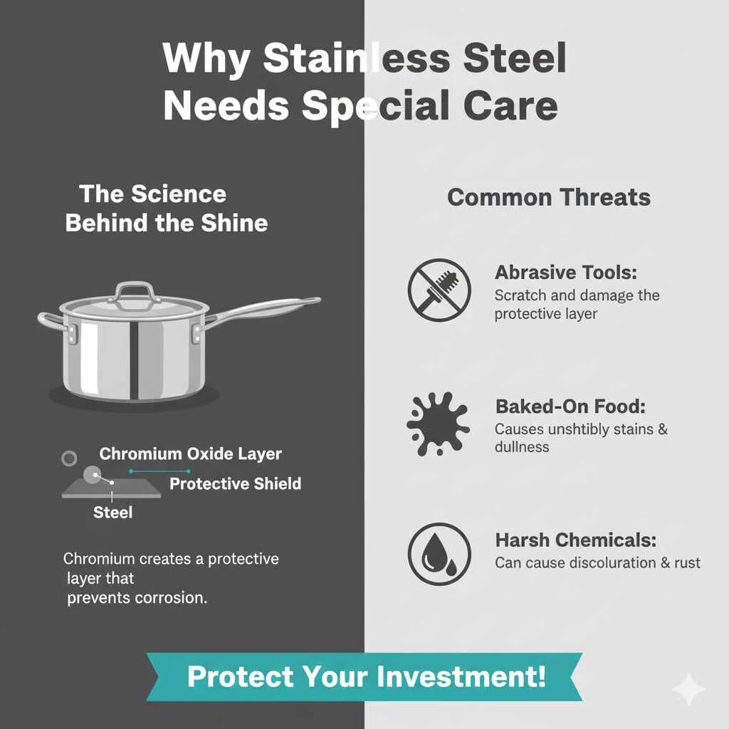 Why Stainless Steel Needs Special Care
