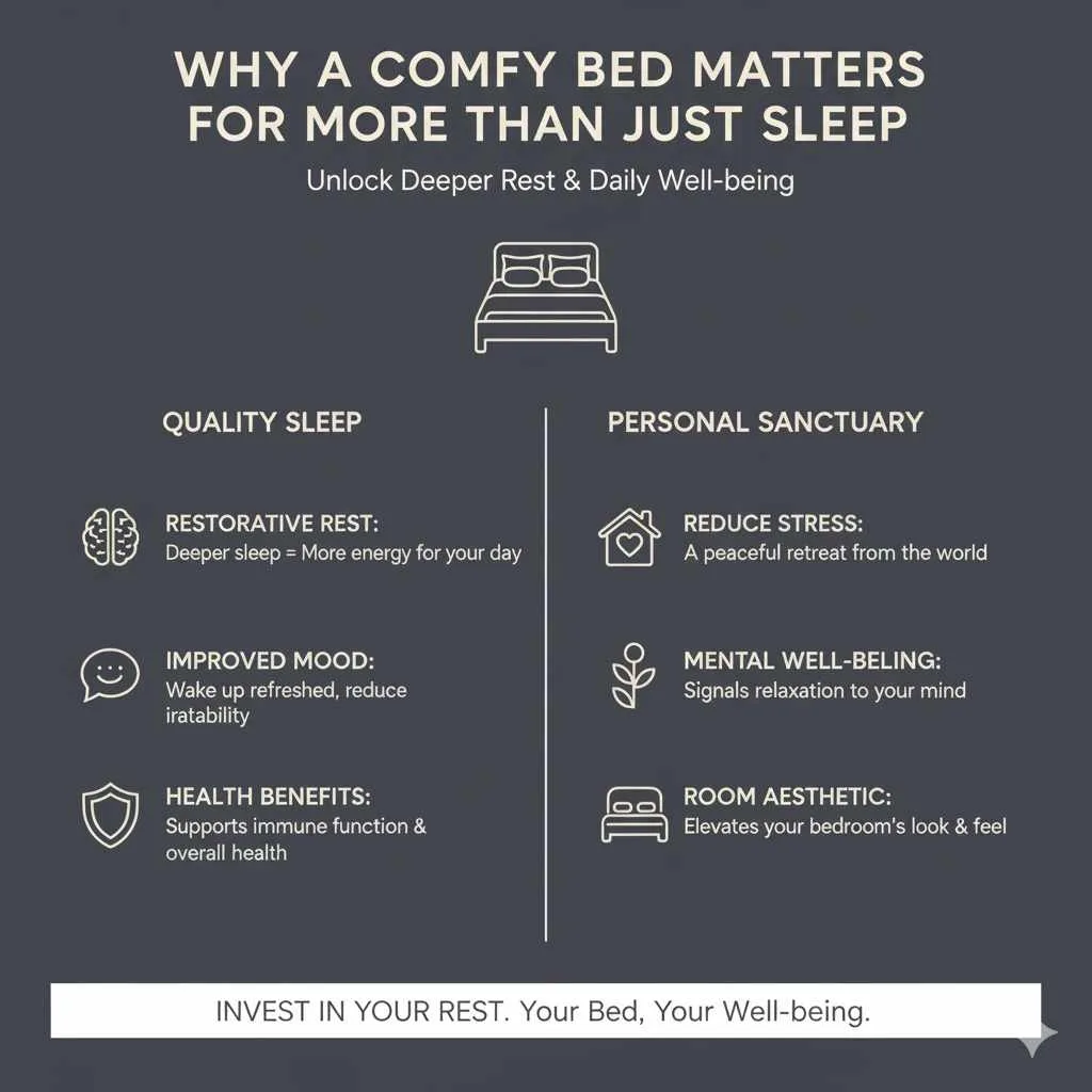 Why a Comfy Bed Matters for More Than Just Sleep