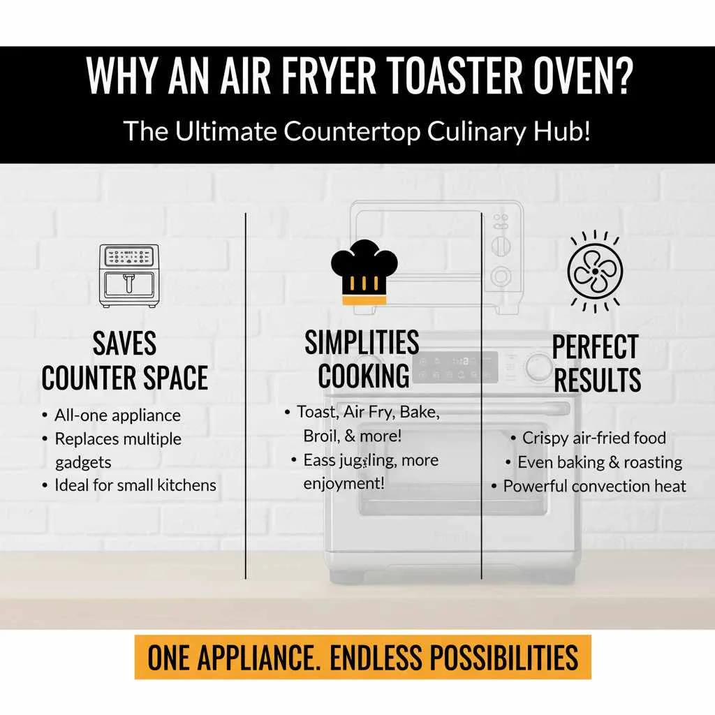Why an Air Fryer Toaster Oven?