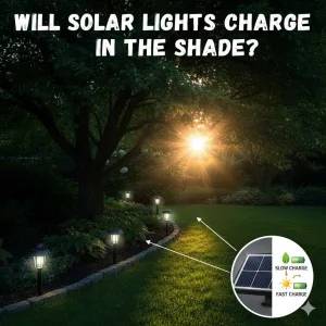 Will Solar Lights Charge In The Shade? Essential Guide