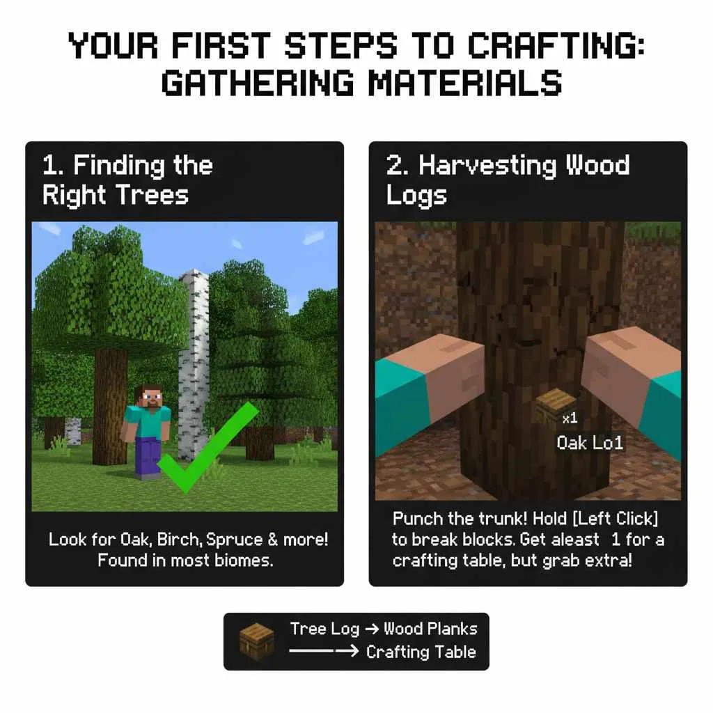 Tips for Beginning Minecraft Crafters