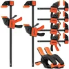 HORUSDY 8-Pack Bar Clamps for Woodworking