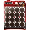 48-Pack Felt Chair Floor Protectors
