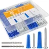Concrete and Masonry Anchor Kit, 180-Piece