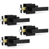 Matte Black Interior Door Handles, 4-Pack