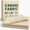 Heavy Duty Cotton Duck Canvas Fabric, 1 Yard
