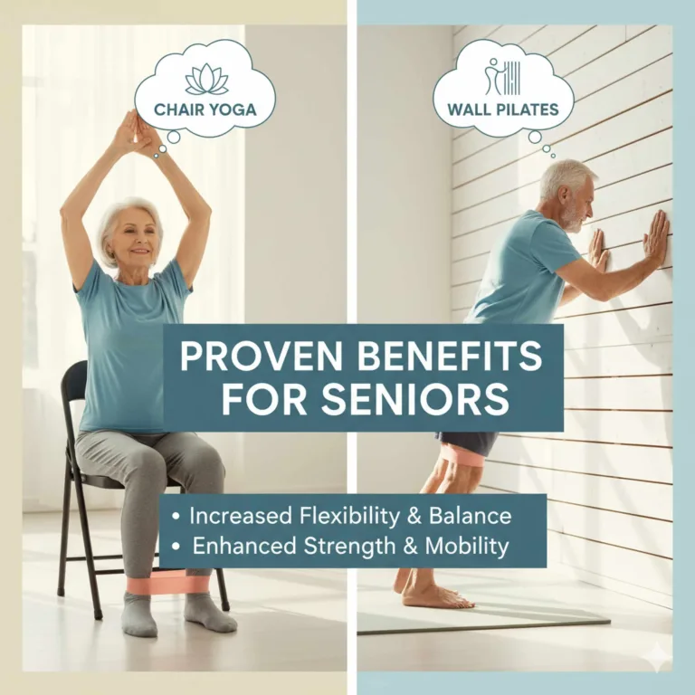 Chair Yoga vs. Wall Pilates