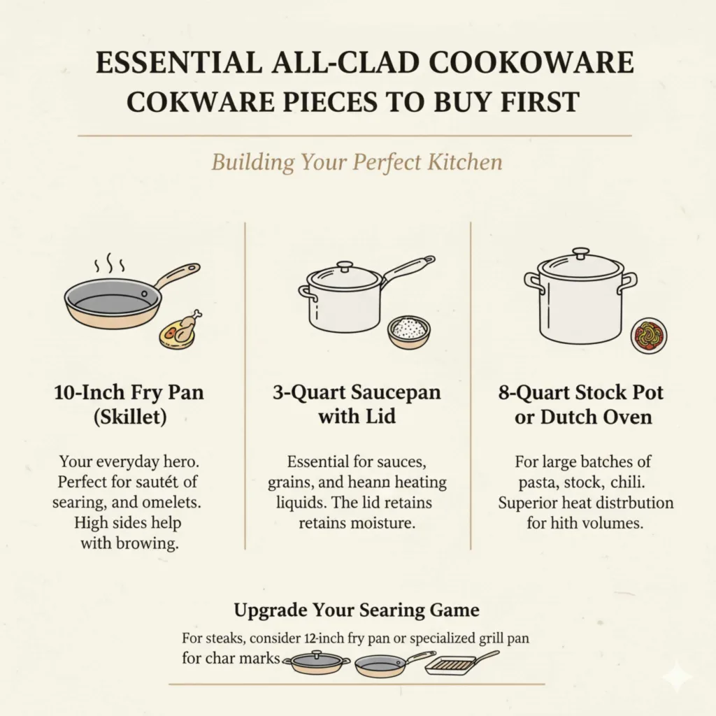 Essential All-Clad Cookware Pieces to Buy First (Best Buys)