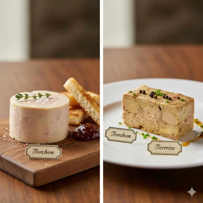 Foie Gras Torchon vs Terrine