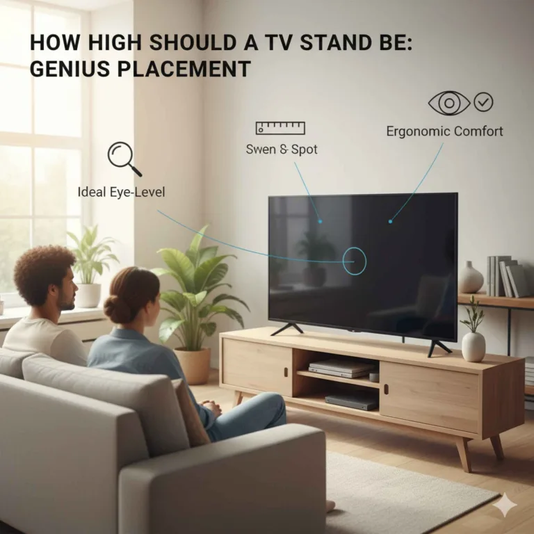 How High Should a TV Stand Be