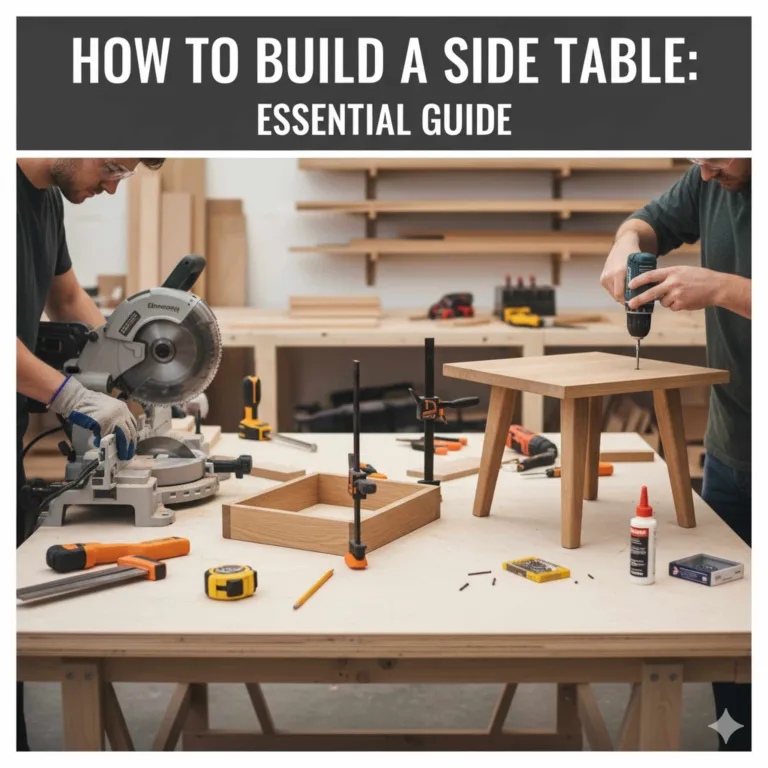 How To Build A Side Table