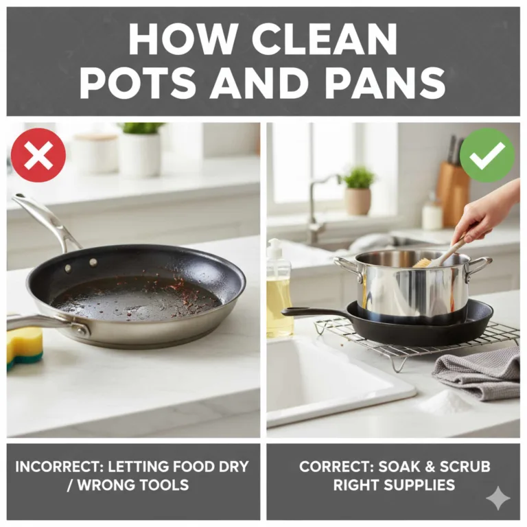 How To Clean Pots And Pans