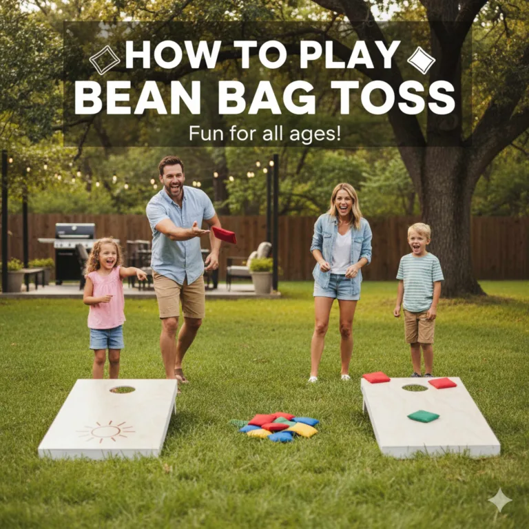 How to Play Bean Bag Toss