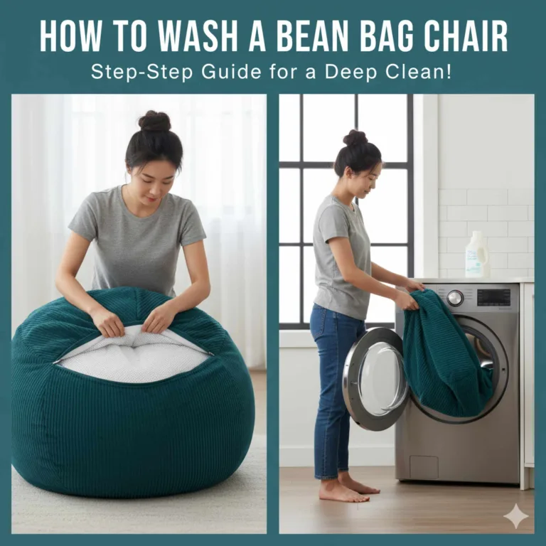 How to Wash Bean Bag Chair
