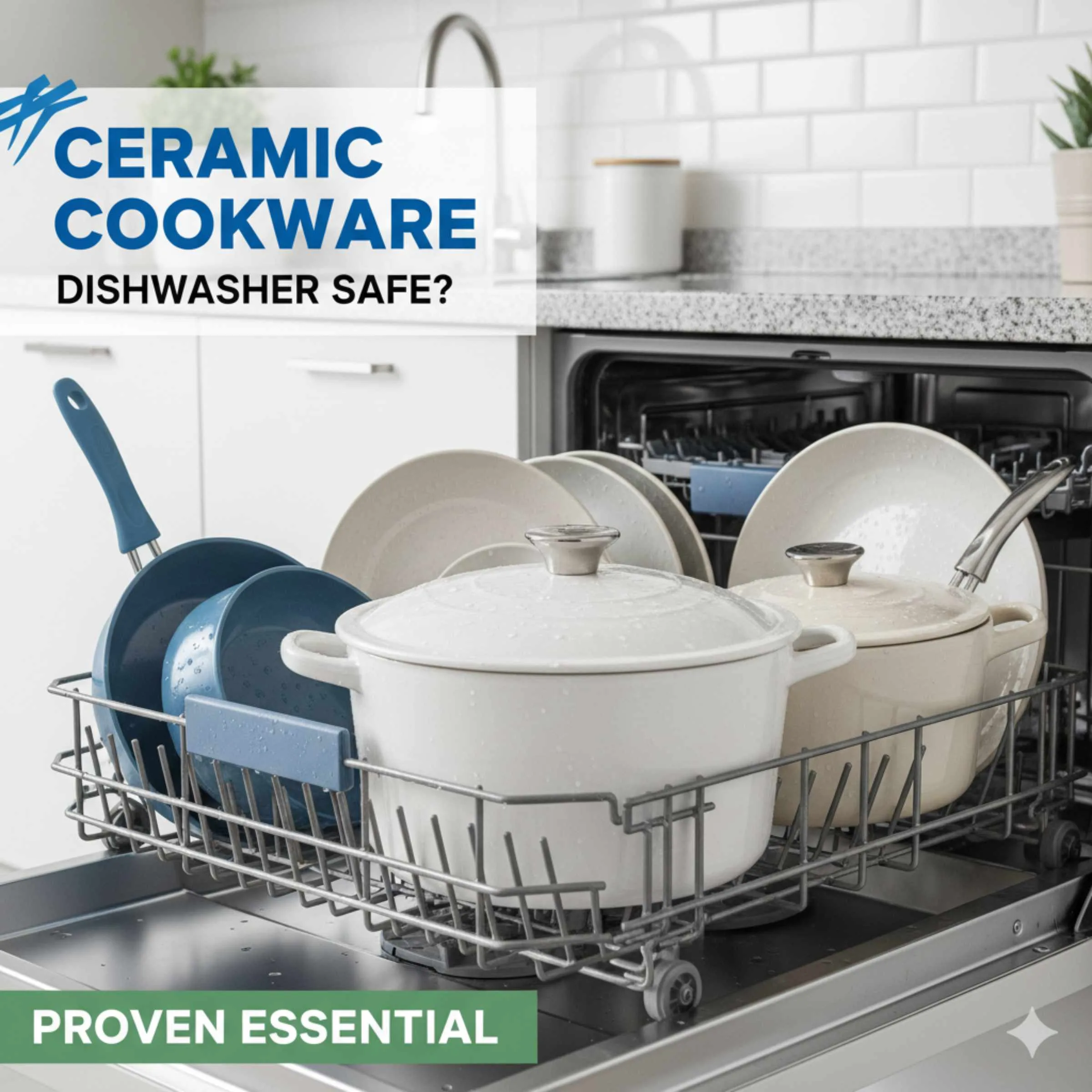 Is Ceramic Cookware Dishwasher Safe? Proven Essential