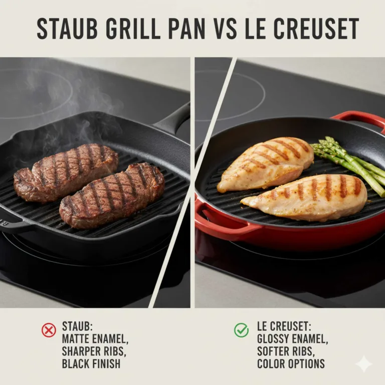 Staub Grill Pan Vs Le Creuset
