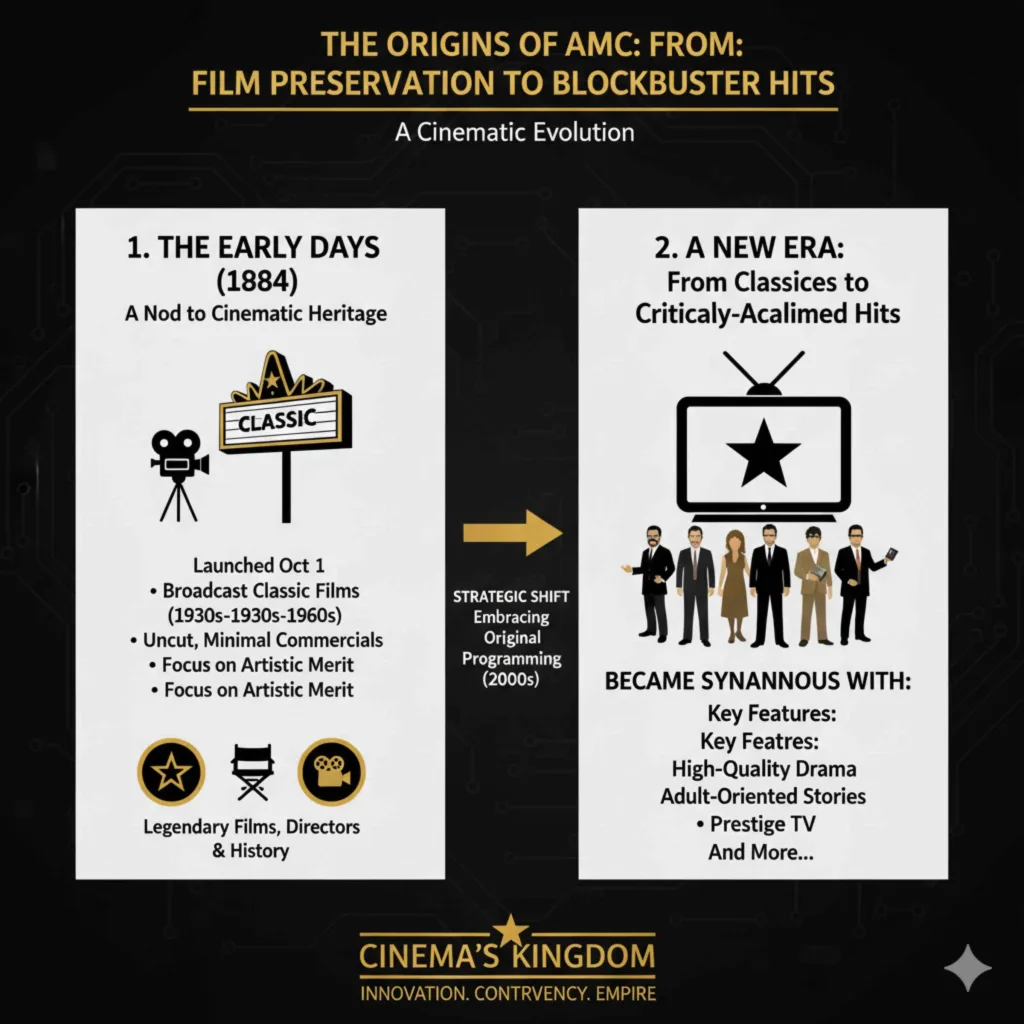 The Origins of AMC From Film Preservation to Blockbuster Hits