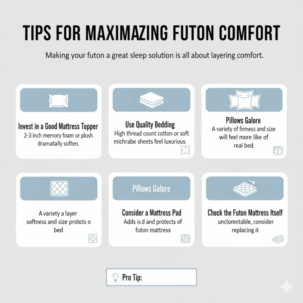 Tips for Maximizing Futon Comfort