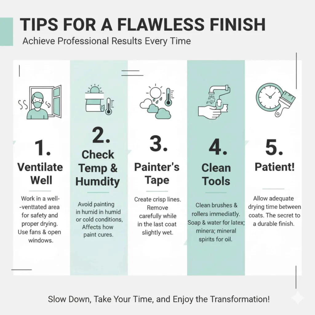 Tips for a Flawless Finish