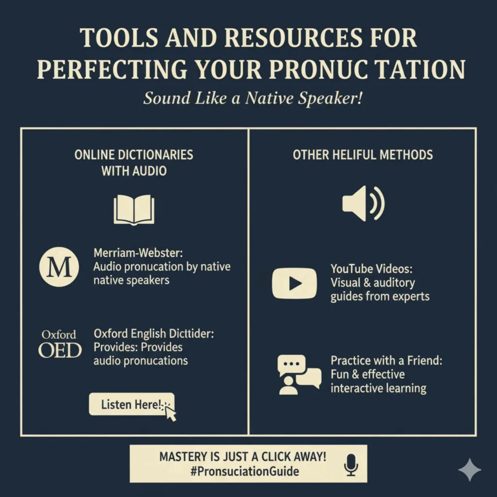Tools and Resources for Perfecting Your Pronunciation