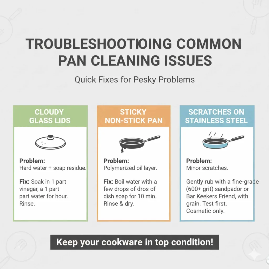 Troubleshooting Common Pan Cleaning Issues