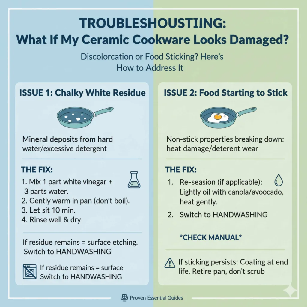 Troubleshooting What If My Ceramic Cookware Looks Damaged