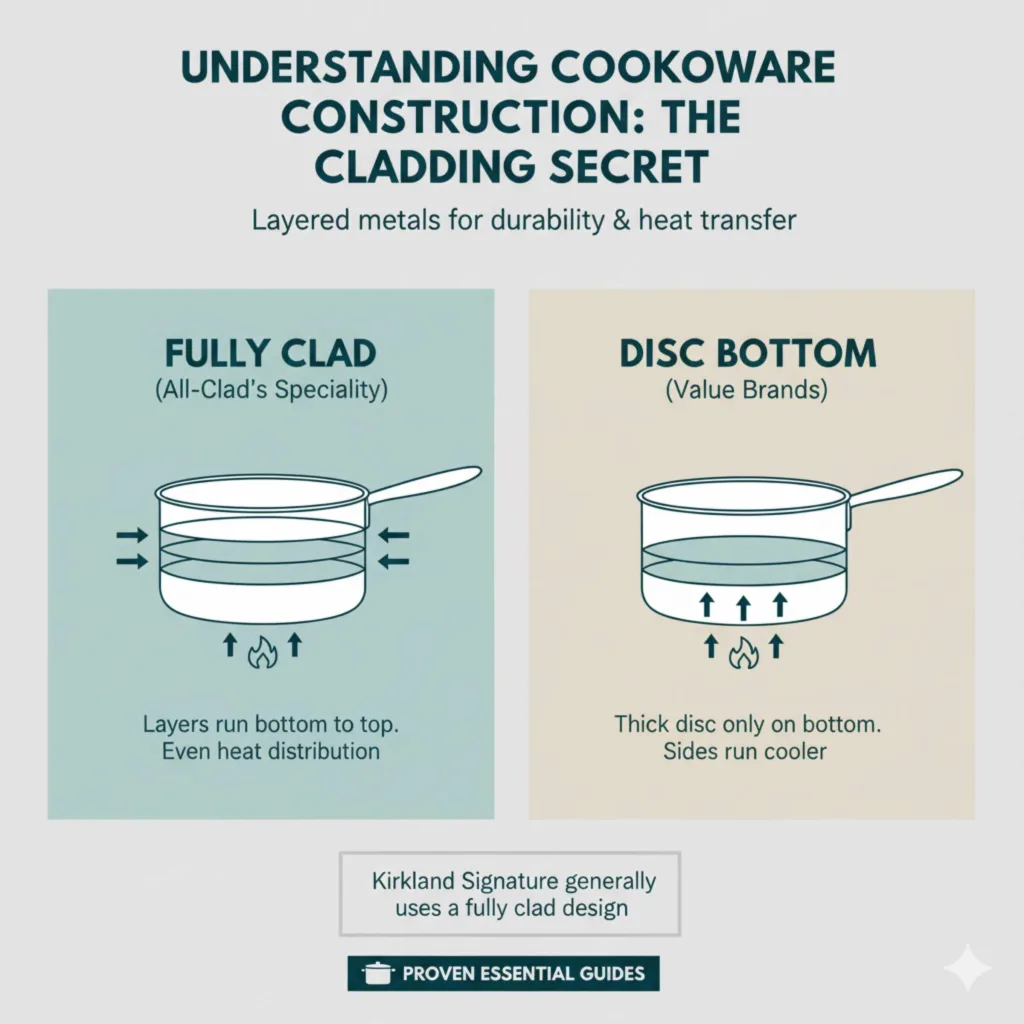 Understanding Cookware Construction The Cladding Secret