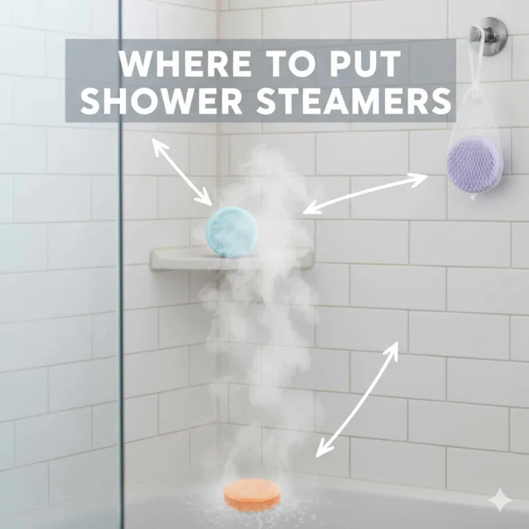 Where To Put Shower Steamers