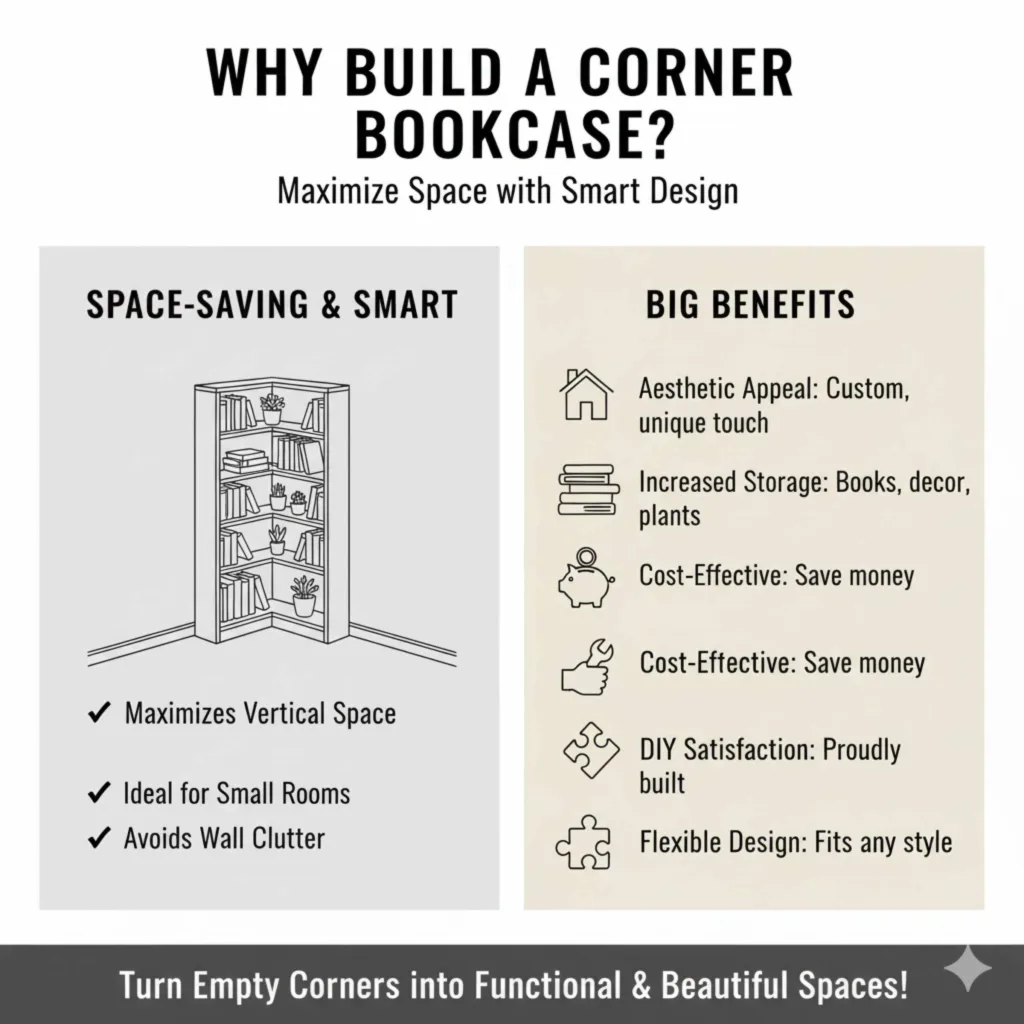 Why Build a Corner Bookcase?