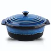KOOV Ceramic Casserole Dish w/ Lid, 2qt, 9in Round