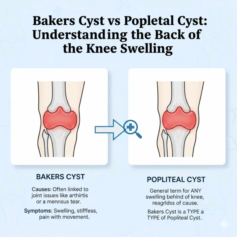Bakers Cyst vs Popliteal Cyst
