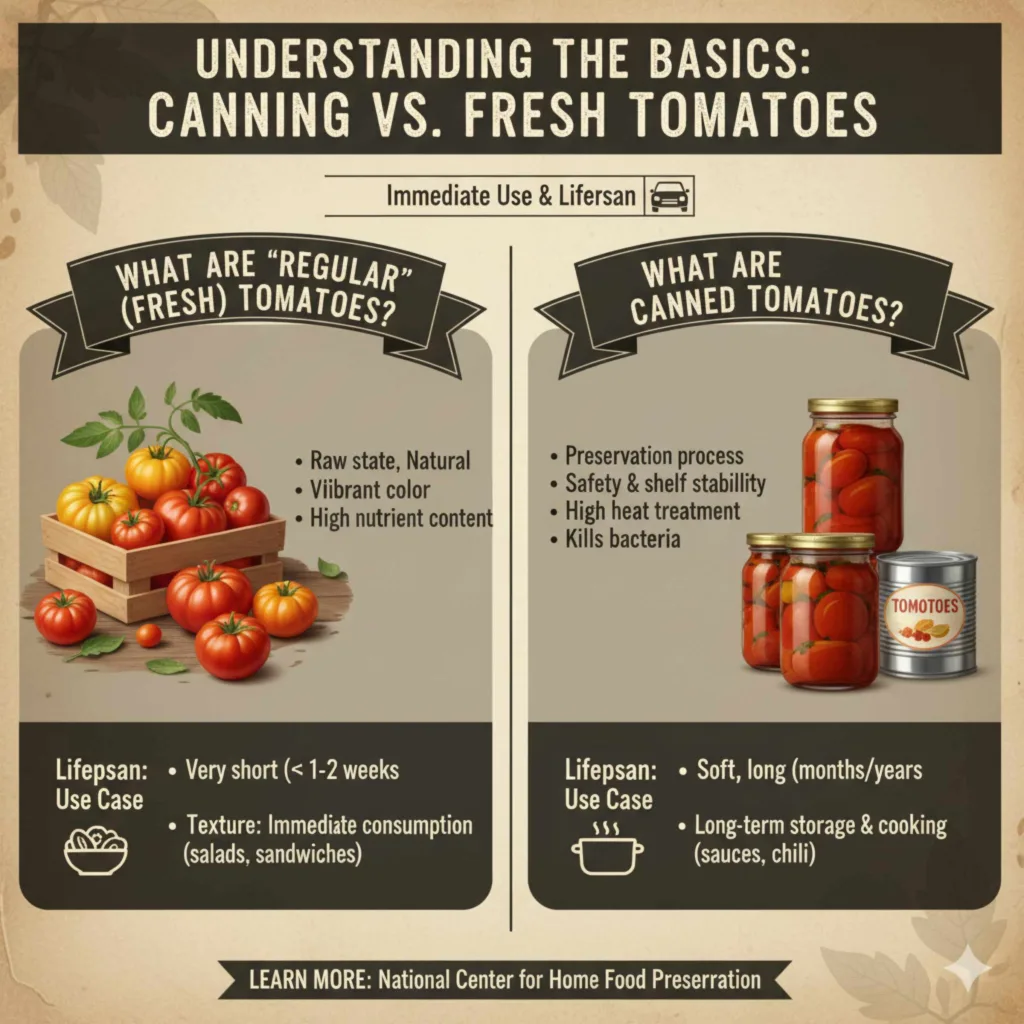 Canning vs Fresh Tomatoes