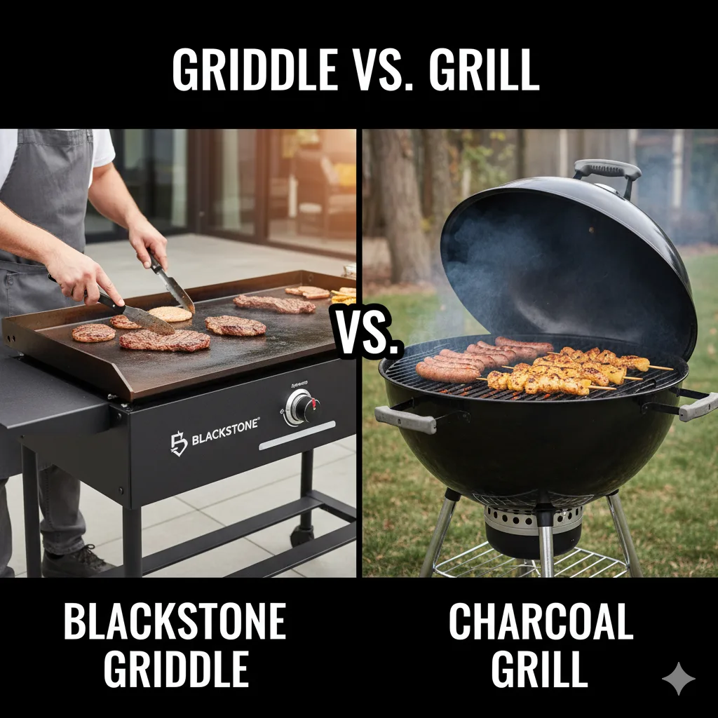 Blackstone Griddle Vs Grill: Essential Showdown