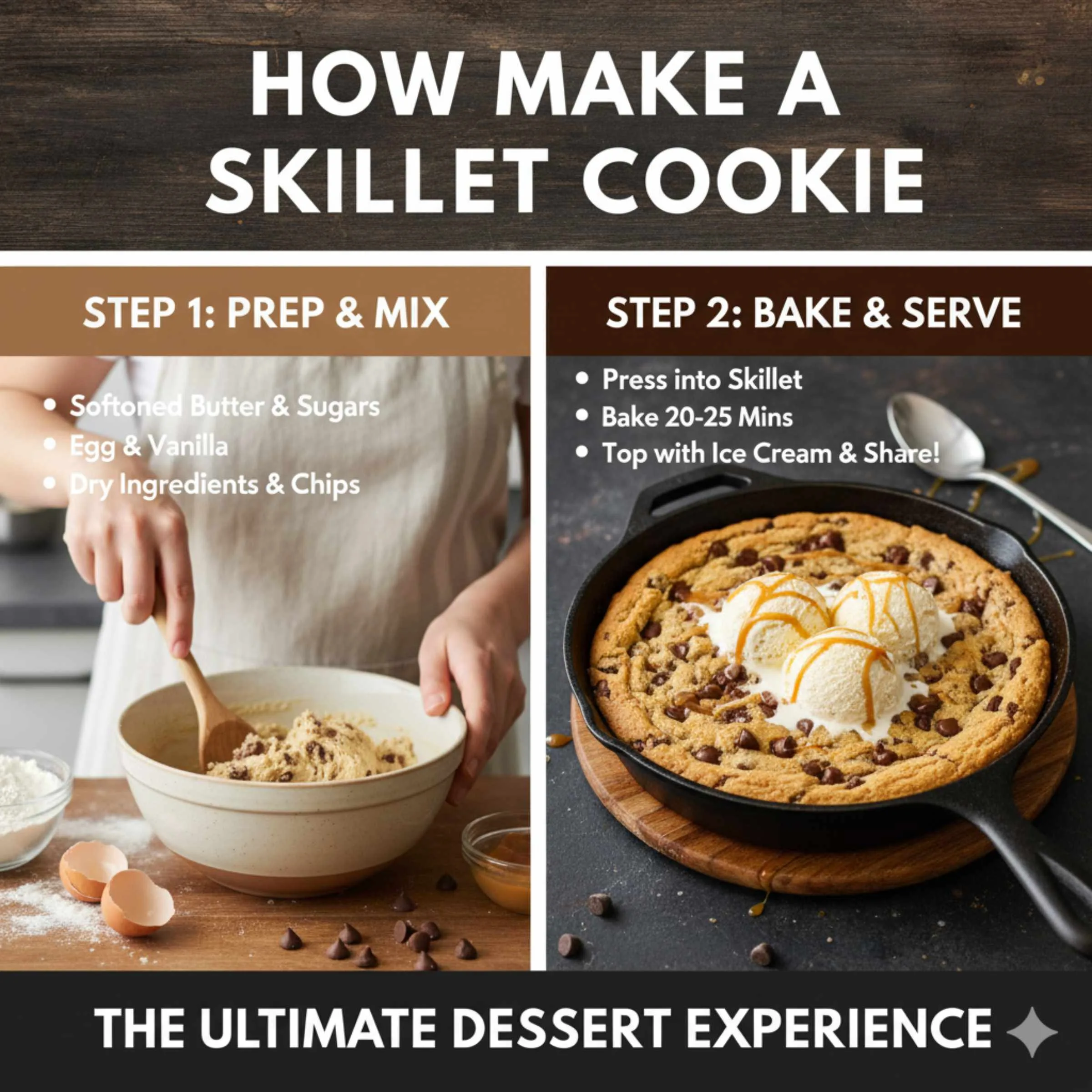 How To Make A Skillet Cookie: Essential Genius